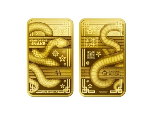 Emas Imlek Shio Ular - 88 gram