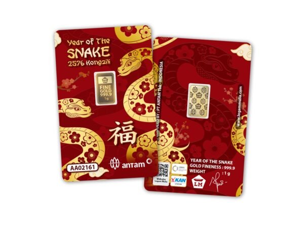Emas Antam LM Happy Chinese New Year 2025 - 1 gram